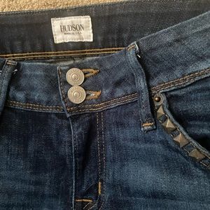 Hudson Jean's dark denim. Women's Size 27.